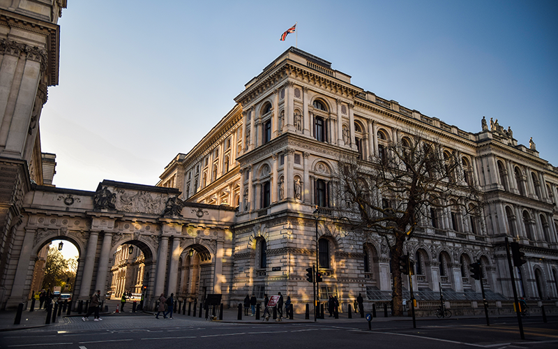 The Foreign, Commonwealth and Development Office building in London
